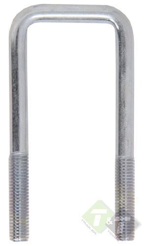 43mm X 160mm U Bout - U Beugel - Kokerklem, Doe-het-zelf en Verbouw, IJzerwaren en Bevestigingsmiddelen, 100 tot 250 mm, Bouten of Moeren
