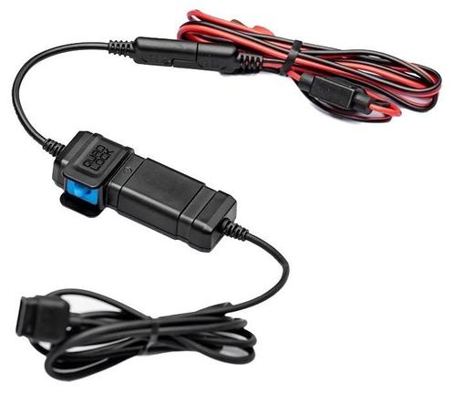Waterbestendige 12V naar USB lader Quad Lock, Motoren, Kleding | Motorhelmen, Verzenden