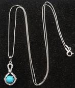 Turquoise - Zilver, Turkoois - Geloofsnoer - Turkoois