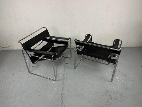 Gavina - Marcel Breuer - Fauteuil (2) - Wassily Stoel -, Antiek en Kunst, Kunst | Designobjecten