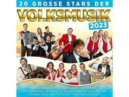 MCP - 20 Grosse Stars der Volksmusik 2023 – (CD), Cd's en Dvd's, Vinyl | Wereldmuziek, Ophalen of Verzenden