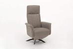 Relaxfauteuil Hessum - relaxfauteuils - Taupe, Nieuw, Stof