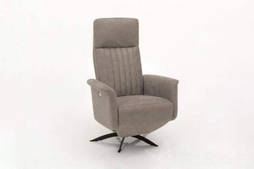 Relaxfauteuil Hessum - relaxfauteuils - Taupe, Huis en Inrichting, Stoelen, Nieuw, Stof