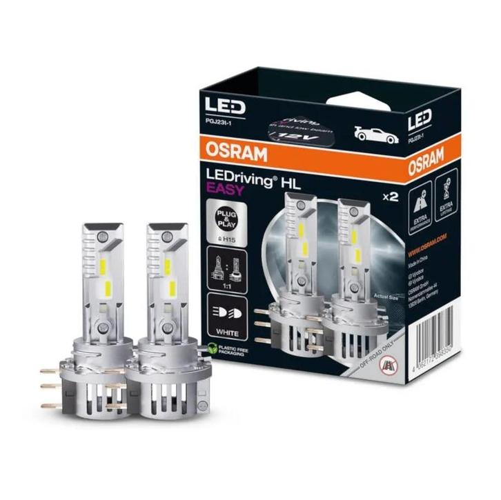 Osram H15 12V 64176DWESY LEDriving PLUG & PLAY HL Easy 65..., Auto-onderdelen, Ophanging en Onderstel, Nieuw, Ophalen of Verzenden