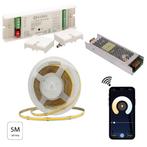 Smart COB LED Strip 10mm 512SMDs 5 meter 24V 12 watt p/m, Huis en Inrichting, Lampen | Overige, Nieuw, Ophalen of Verzenden