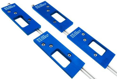 Freesmalset 4-delig voor scharnieren ronde hoek 89x89 mm, Doe-het-zelf en Verbouw, Hang- en Sluitwerk, Verzenden