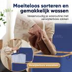 DARI. Wasmand 3 vakken - Wassorteerder - 160L - met 3, Huis en Inrichting, Badkamer | Badtextiel en Accessoires, Ophalen of Verzenden