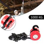 Topgear Kettingtakel 1000Kg Hefhoogte - 2.5 meter Kabel, Doe-het-zelf en Verbouw, Nieuw, Ophalen of Verzenden