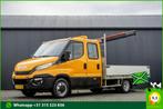 Iveco Daily 35C15 3.0 | Open Laadbak met kraan | Euro 6 | 15, Auto's, Bestelauto's, Overige kleuren, Iveco, Nieuw, Lease