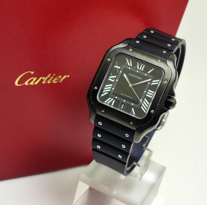 Cartier - Santos de Cartier Large Black - WSSA0039 - Heren -, Sieraden, Tassen en Uiterlijk, Horloges | Heren