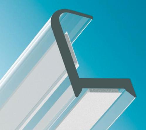 Glasverbindingsprofiel hoek 90gr-Gehard glas 12 mm dik of ge, Doe-het-zelf en Verbouw, Glas en Ramen, Nieuw, Ophalen of Verzenden
