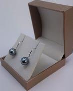 Zonder Minimumprijs - Oorbellen Zilver - 9x10mm Tahitiaanse, Sieraden, Tassen en Uiterlijk, Oorbellen, Nieuw