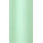 Mintgroene Tule Rol 30cm 9m, Verzenden, Nieuw