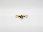 Ring - 14 karaat Geel goud, Witgoud - 0.05ct. tw. Diamant, Nieuw