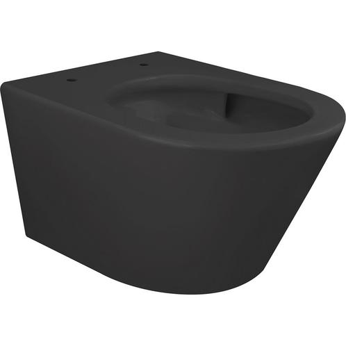 Wiesbaden Vesta Tornado Flush Wandcloset Rimless - Mat Zwart, Doe-het-zelf en Verbouw, Sanitair, Nieuw, Ophalen of Verzenden