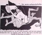 Het oude jaar wordt aangereden op spotprent (lijst optie), Verzenden