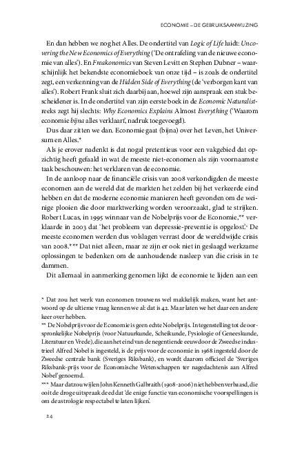 Economie 9789046814185, Boeken, Studieboeken en Cursussen, Zo goed als nieuw, Verzenden