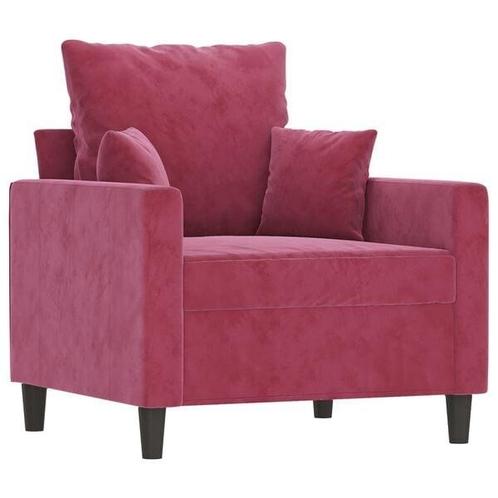 Fauteuil Wijnrood - 60cm | Retourdeal | 42% Korting, Huis en Inrichting, Fauteuils, 75 tot 100 cm, 75 tot 100 cm, Nieuw, Ophalen of Verzenden