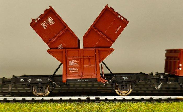 Fleischmann H0 - 5502 - Modeltrein goederenwagon (4) -, Hobby en Vrije tijd, Modeltreinen | H0