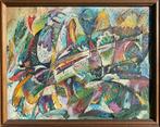 Victor Zag (1961) - Whale- fish among the mountains on a
