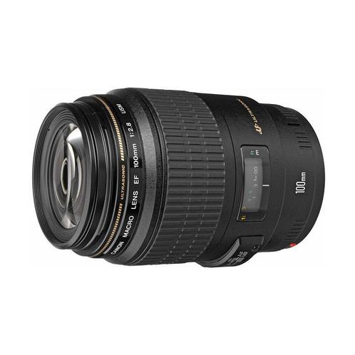 Canon EF 100mm f/2.8 Macro USM objectief - Tweedehands, Audio, Tv en Foto, Fotografie | Lenzen en Objectieven, Macrolens, Gebruikt