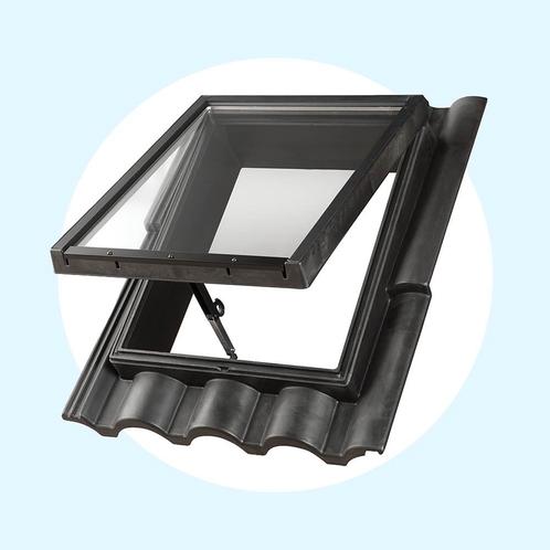 Ubbink Purilan Dakraam 4 pans Neroma 425x525, Doe-het-zelf en Verbouw, Glas en Ramen, Nieuw, Verzenden