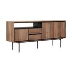 *WOONWINKEL* DTP Home Metropole Teak Design Dressoir, Huis en Inrichting, Kasten | Dressoirs, Verzenden, Nieuw