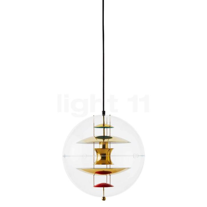 Verpan VP Globe Hanglamp messing, messing (Hanglampen), Huis en Inrichting, Lampen | Hanglampen, Nieuw, Verzenden