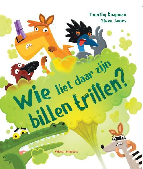 Wie liet daar zijn billen trillen? 9789048319190, Boeken, Prentenboeken en Plaatjesalbums, Zo goed als nieuw, Verzenden