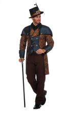 Steampunk Herenkostuum Blue Premium, Kleding | Heren, Ophalen of Verzenden, Nieuw