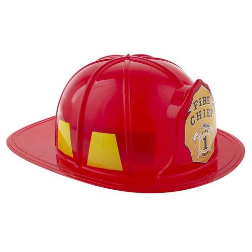 Rode brandweerhelm voor volwassenen - Feesthoeden overig, Hobby en Vrije tijd, Feestartikelen, Ophalen of Verzenden