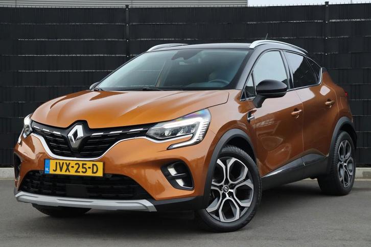 Zakelijke Lease |  Renault Captur 1.6 E-Tech Plug-in Hybrid, Auto's, Renault, Onderhoudsboekje, Lease, Zwart, Automaat, SUV of Terreinwagen