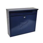 G2 Elegance wandbrievenbus staal - donkerblauw, Verzenden, Nieuw