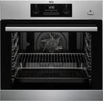 AEG BEB351010M oven rvs inbouw, Witgoed en Apparatuur, Ovens, 45 tot 60 cm, Verzenden, Hete lucht, Nieuw