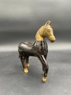 sculptuur, Cheval - 17.5 cm - Been, Brons, Antiek en Kunst