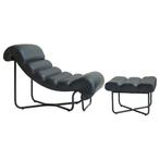 Georges Charles van Rijk fauteuil met voetbank, Huis en Inrichting, Verzenden, Nieuw