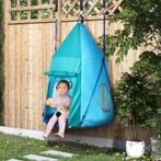TRUUSK Nestschommel Met Tent Tot 150 Kg Ø100 Cm Tuinschommel, Verzenden, Nieuw