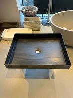 Stalen wasbak 60×48×8 cm showroommodel – nieuwprijs 620,-, Nieuw