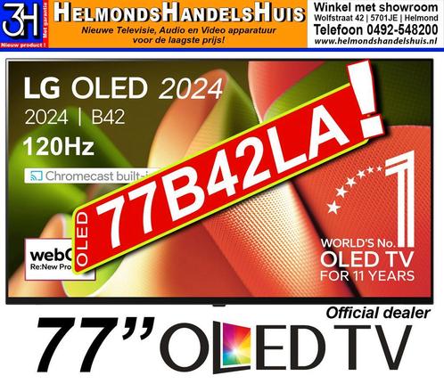 LG OLED77B42LA goedkoopste nieuwe 77inch oled tv 120Hz 2024, Audio, Tv en Foto, Televisies, 100 cm of meer, Smart TV, 120 Hz, 4k (UHD)
