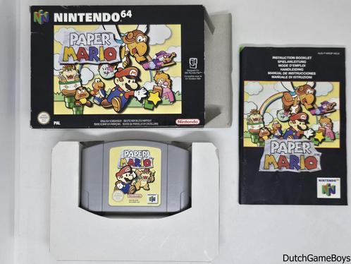 Nintendo 64 / N64 - Paper Mario - NEU6, Spelcomputers en Games, Games | Nintendo 64, Gebruikt, Verzenden