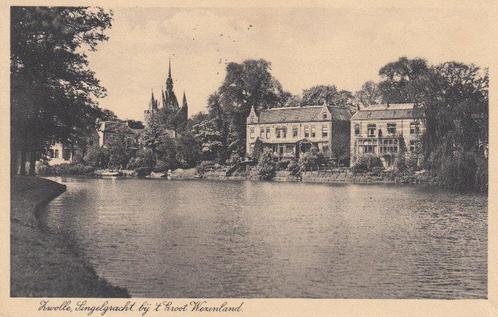 ZWOLLE - Singelgracht bij t Groot Wezenland, Verzamelen, Ansichtkaarten | Nederland, Verzenden