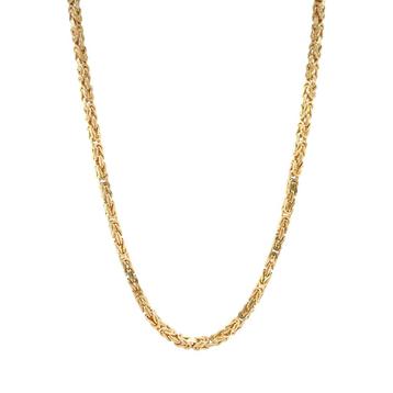 Gouden konings collier 61.5 cm 14 karaat beschikbaar voor biedingen