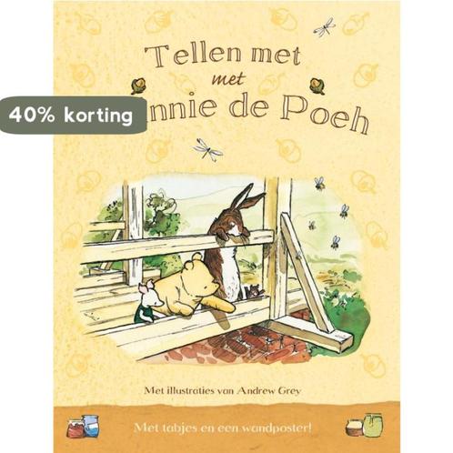 Tellen Met Winnie De Poeh + Tabjes En Wandposter A.A. Milne, Boeken, Overige Boeken, Zo goed als nieuw, Verzenden