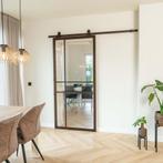Stalen Schuifdeur 6 Vlaks Brons Moderne look Luxe design, Nieuw, Metaal, 75 tot 150 cm, 150 tot 225 cm