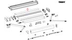 Thule Adapter Eriba Touring Cover Housing 6200 2.8, Caravans en Kamperen, Nieuw