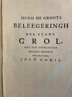 Nederland, Stadsplan - Groenlo; Hugo de Groot - Hugo de, Boeken, Atlassen en Landkaarten, Nieuw