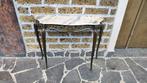Wandtafel - IJzer, Marmer - Wandconsole, Antiek en Kunst, Curiosa en Brocante