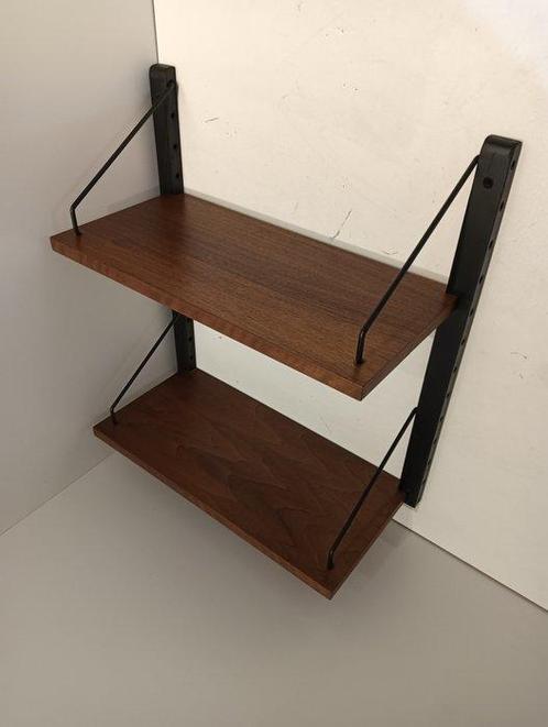 Royal System - Poul Cadovius - Wandrek - Hout, Metaal, Antiek en Kunst, Antiek | Meubels | Stoelen en Banken