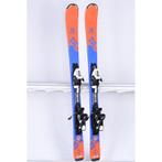110 130 kinder skis SALOMON QST MAX JR, blue/orange + Salom, Verzenden, Gebruikt, Salomon