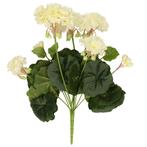 Kunstplant geranium wit 30 cm - Kunst geranium, Huis en Inrichting, Kamerplanten, Ophalen of Verzenden